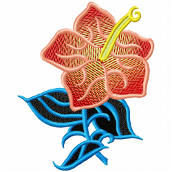 Flowers And Tree Embroidery Design 8 Flowers And Tree Embroidery Design 8